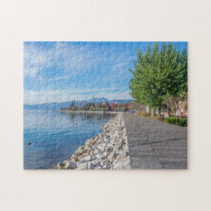 Lake Garda in autumn puzzle