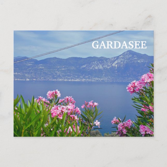 Lake Garda Italy Postcard (Front)