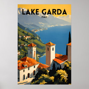 Lake Garda Italy Poster