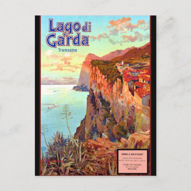 Lake Garda Postcard (Front)