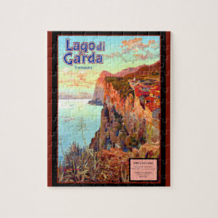 Lake Garda Poster Jigsaw Puzzle