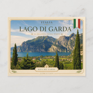 Lake Garda (Riva del Garda) - Italy Postcard