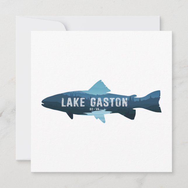 Lake Gaston North Carolina Virginia Fish (Front)