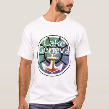 Lake Geneva Anchor T-Shirt