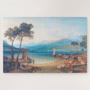 Lake Geneva and Mount Blanc Joseph Mallord William Jigsaw Puzzle