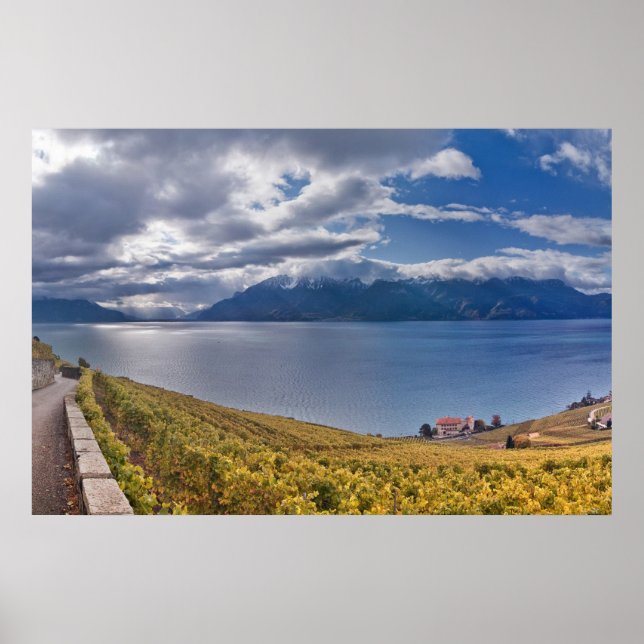 Lake Geneva (Lac Léman) 011 Poster (Front)