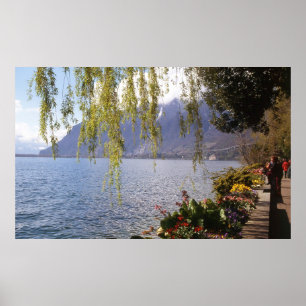 Lake Geneva Switzerland Poster
