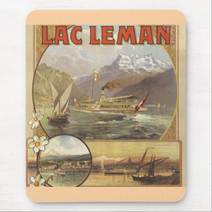 Lake Geneva Travel Mouse Mat