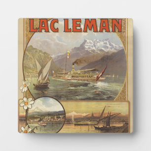 Lake Geneva Travel Plaque