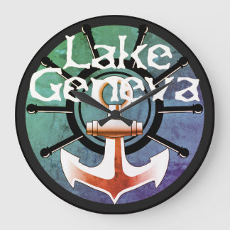 Lake Geneva Wall Clock