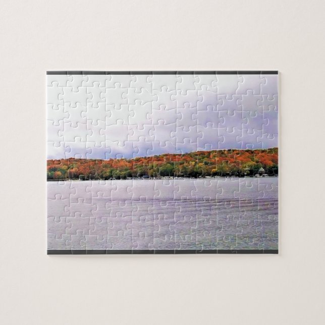 Lake Geneva, Wisconsin Jigsaw Puzzle (Horizontal)