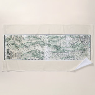Lake George Beach Towel – Stoddard Map Edition