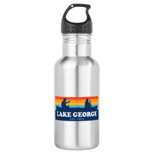Lake George, New York Canoe 532 Ml Water Bottle