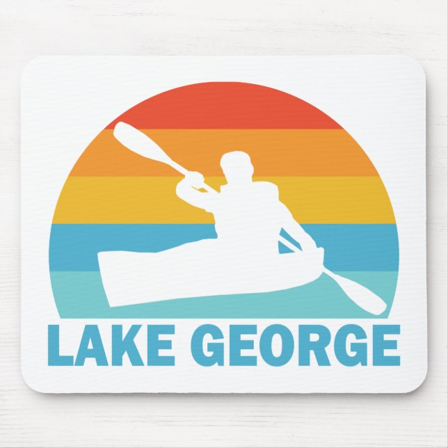 Lake George New York Kayak Mouse Mat (Front)