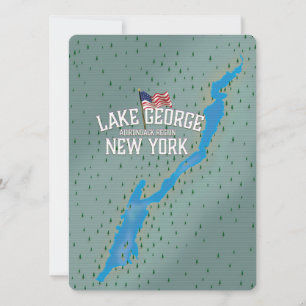 Lake George New York Map