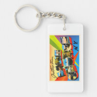 Lake George New York NY Vintage Travel Souvenir