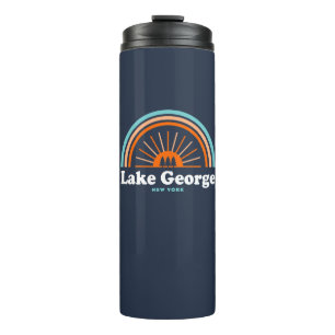 Lake George, New York Rainbow Thermal Tumbler