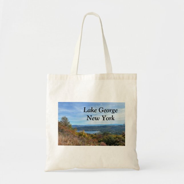 Lake George New York Tote Bag (Front)