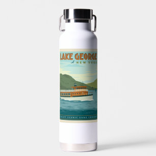 Lake George, New York   Vintage Boat Water Bottle