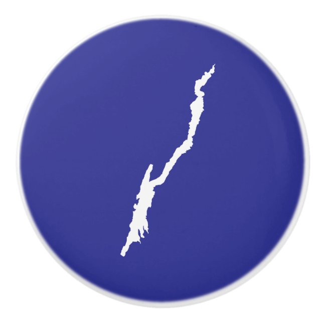 Lake George Porcelain Knob  (Front)