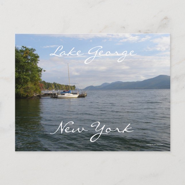 Lake George Postcard (Front)