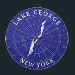 Lake George Regulation Dartboard<br><div class="desc">Ready to bring some lakeside fun indoors? This Lake George dartboard is just the thing! Whether you're unwinding after a day on the water or gearing up for a friendly competition with family and friends, this dartboard lets you aim for the bullseye while keeping that Lake George spirit alive. With...</div>