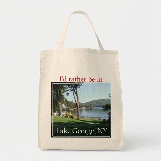 Lake George Tote Bag (Front)