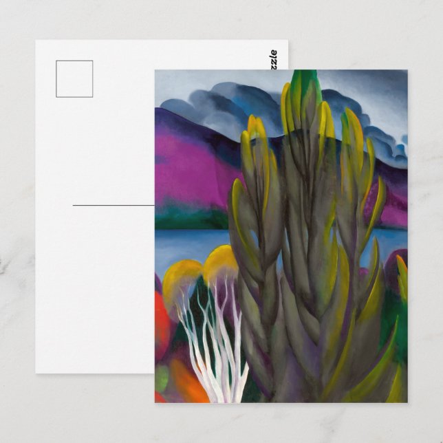 Lake George White Birch | Georgia O'keeffe | Postcard (Front/Back)