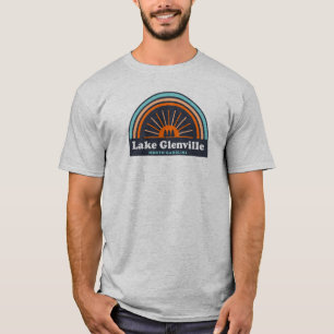 Lake Glenville North Carolina Rainbow T-Shirt