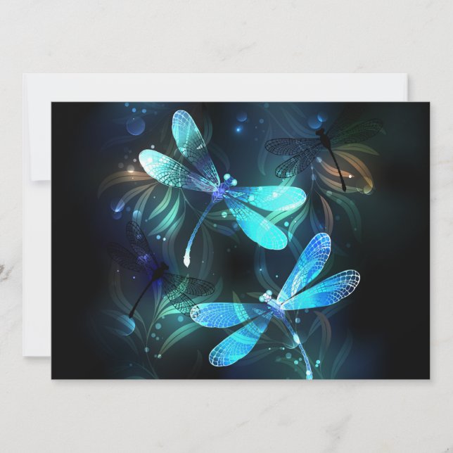 Lake Glowing Dragonflies (Front)