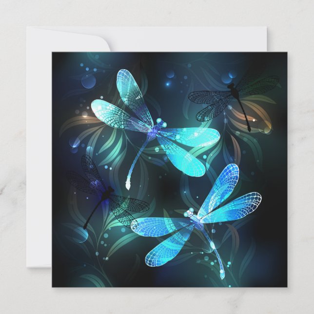 Lake Glowing Dragonflies Announcement (Front)