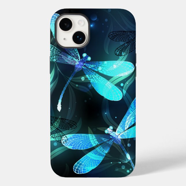Lake Glowing Dragonflies Case-Mate iPhone Case (Back)