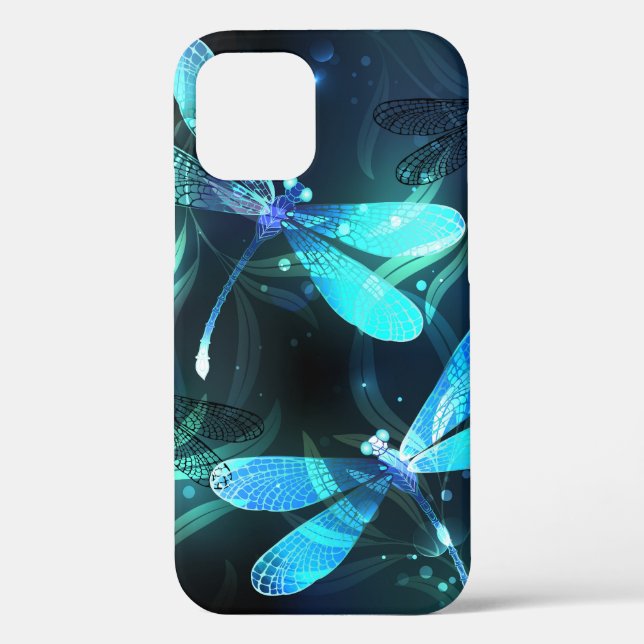 Lake Glowing Dragonflies Case-Mate iPhone Case (Back)