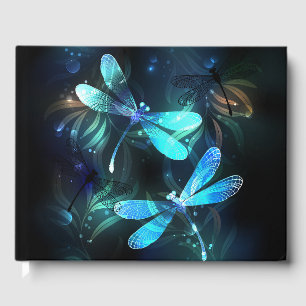 Lake Glowing Dragonflies Guest Book