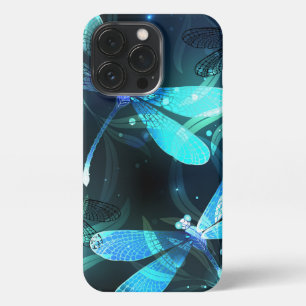 Lake Glowing Dragonflies iPhone 13 Pro Case