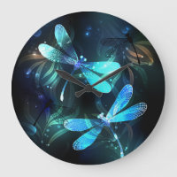 Lake Glowing Dragonflies