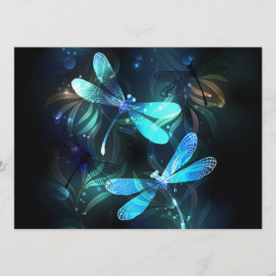 Lake Glowing Dragonflies Menu