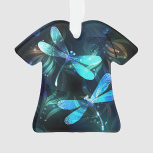 Lake Glowing Dragonflies Ornament