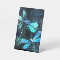 Lake Glowing Dragonflies
