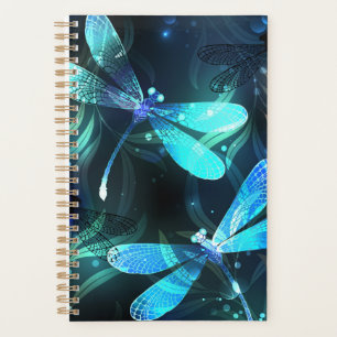 Lake Glowing Dragonflies Planner