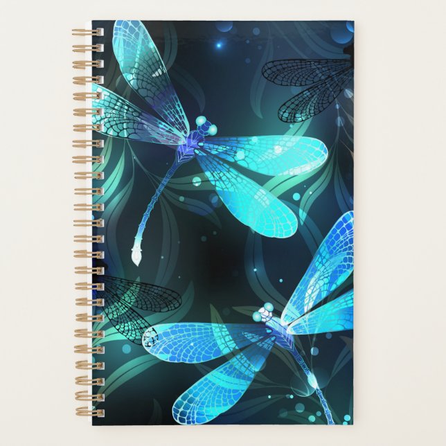 Lake Glowing Dragonflies Planner (Front)