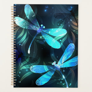 Lake Glowing Dragonflies Planner