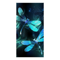 Lake Glowing Dragonflies