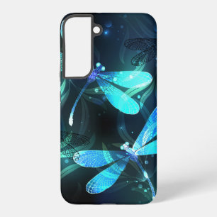 Lake Glowing Dragonflies Samsung Galaxy Case