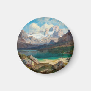 Lake Gosau With A View Of The Dachstein Massif Magnet