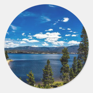 Lake Granby, Colorado Classic Round Sticker