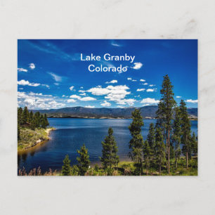 Lake Granby, Colorado (labelled) Postcard