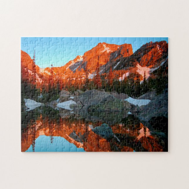 Lake Haiyaha Colorado. Jigsaw Puzzle (Horizontal)