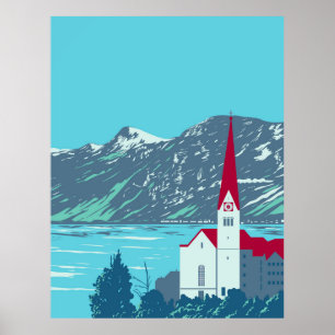 Lake Hallstatt Poster