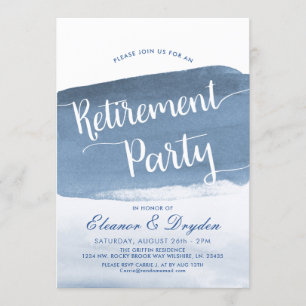 Lake Harbour Fog   Retirement Party Invite